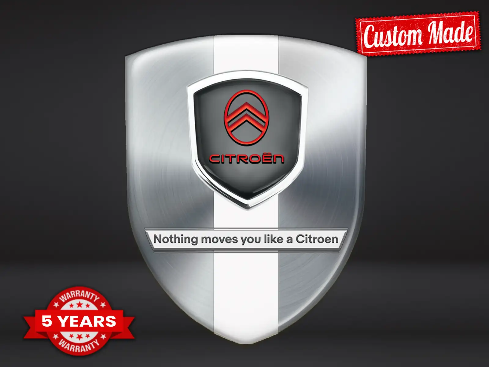 Citroen Decalcomanie Bombate Auto Max Resiliente Pro Look